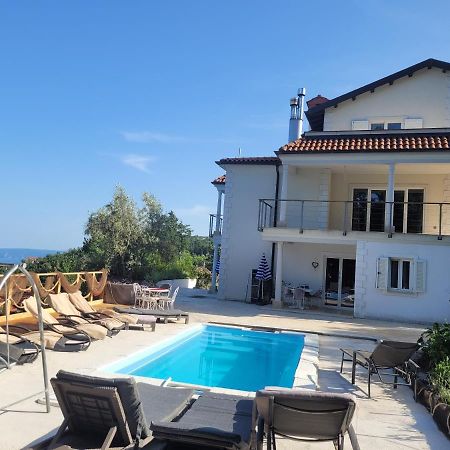 Ferienwohnung Mit Pool Kroatien Mit Meerblick Und Pool Lovran Extérieur photo