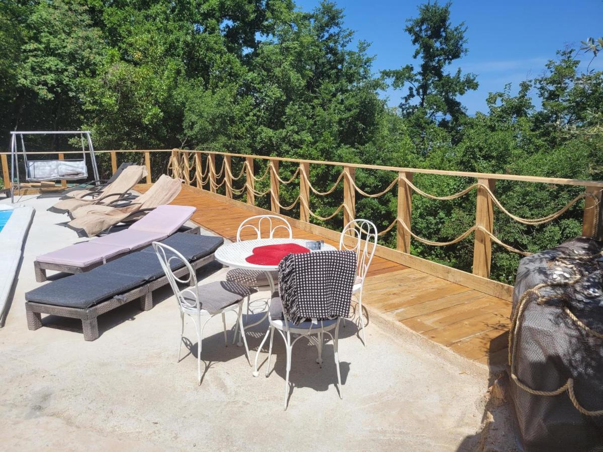 Ferienwohnung Mit Pool Kroatien Mit Meerblick Und Pool Lovran Extérieur photo
