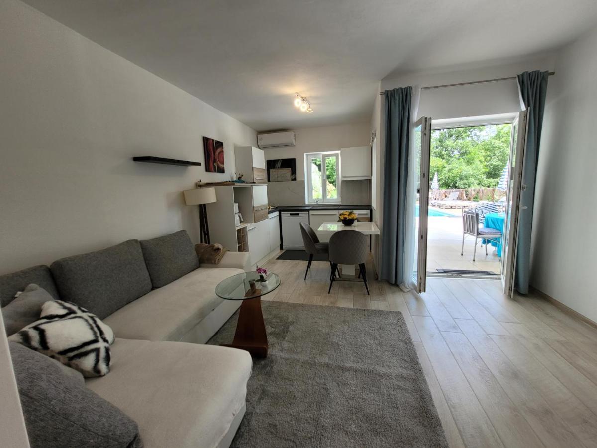 Ferienwohnung Mit Pool Kroatien Mit Meerblick Und Pool Lovran Extérieur photo