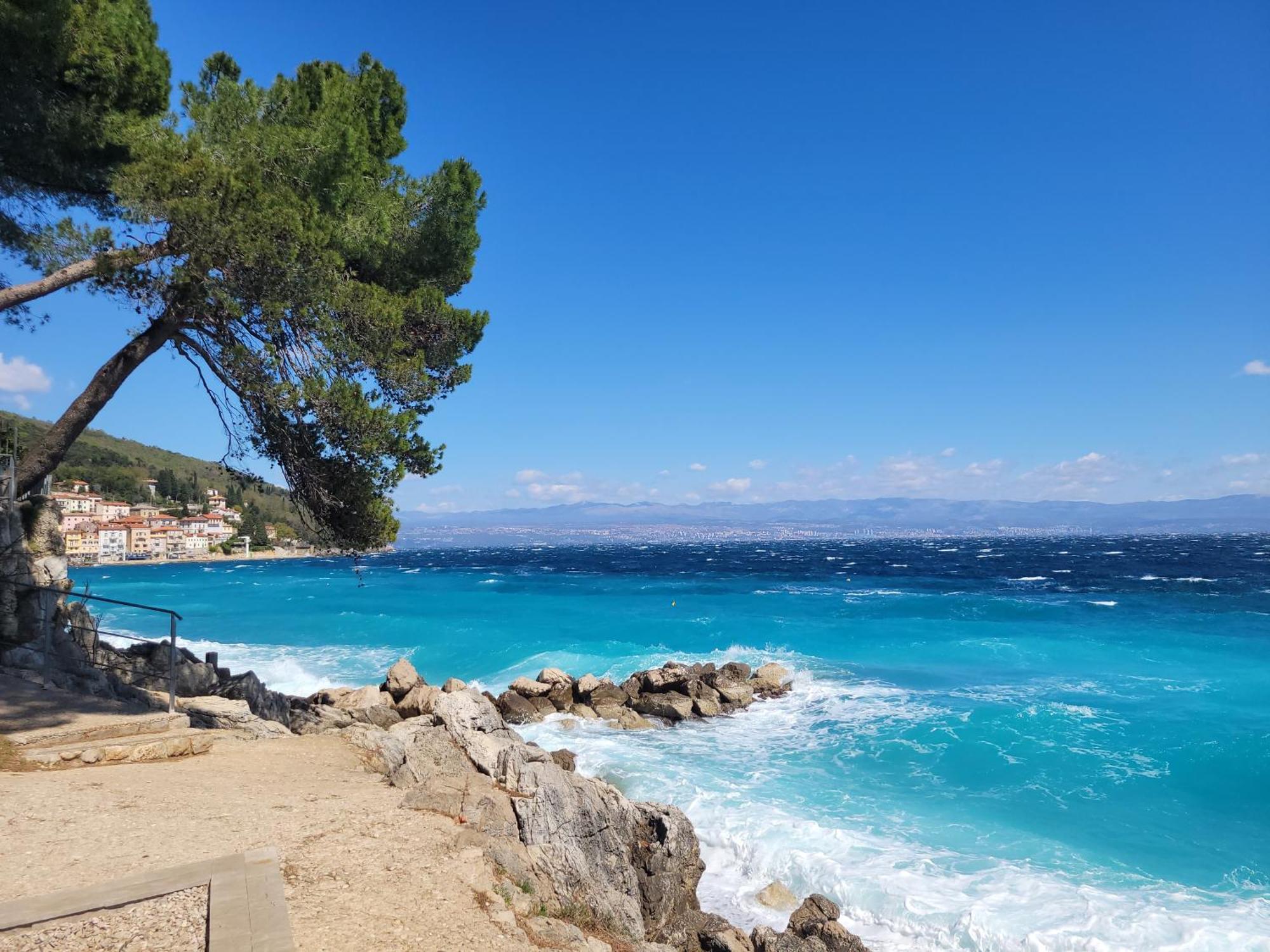 Ferienwohnung Mit Pool Kroatien Mit Meerblick Und Pool Lovran Extérieur photo